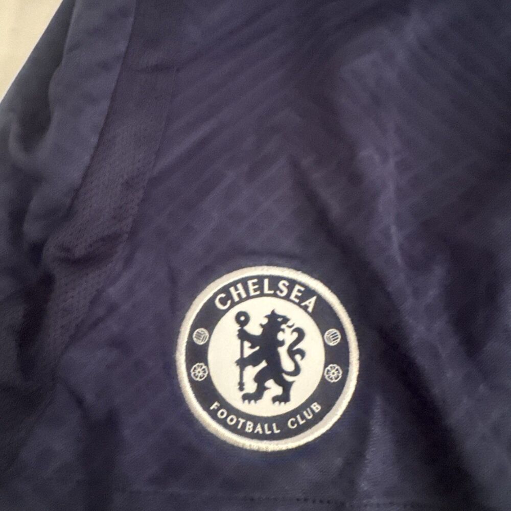 Nike Chelsea FC Football Club Youth Unisex Soccer Shorts Dri-Fit Slim Fit Size S - Picture 2 of 10